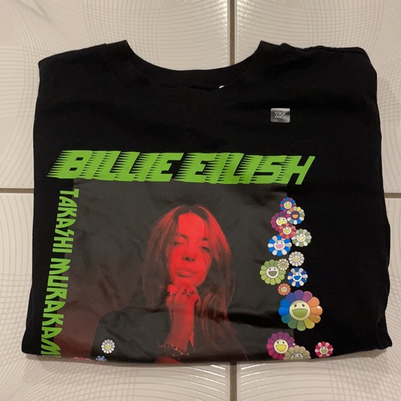 Billie Eilish x Takashi Murakami Collab T-shirt, NWT - Picture 2 of 8